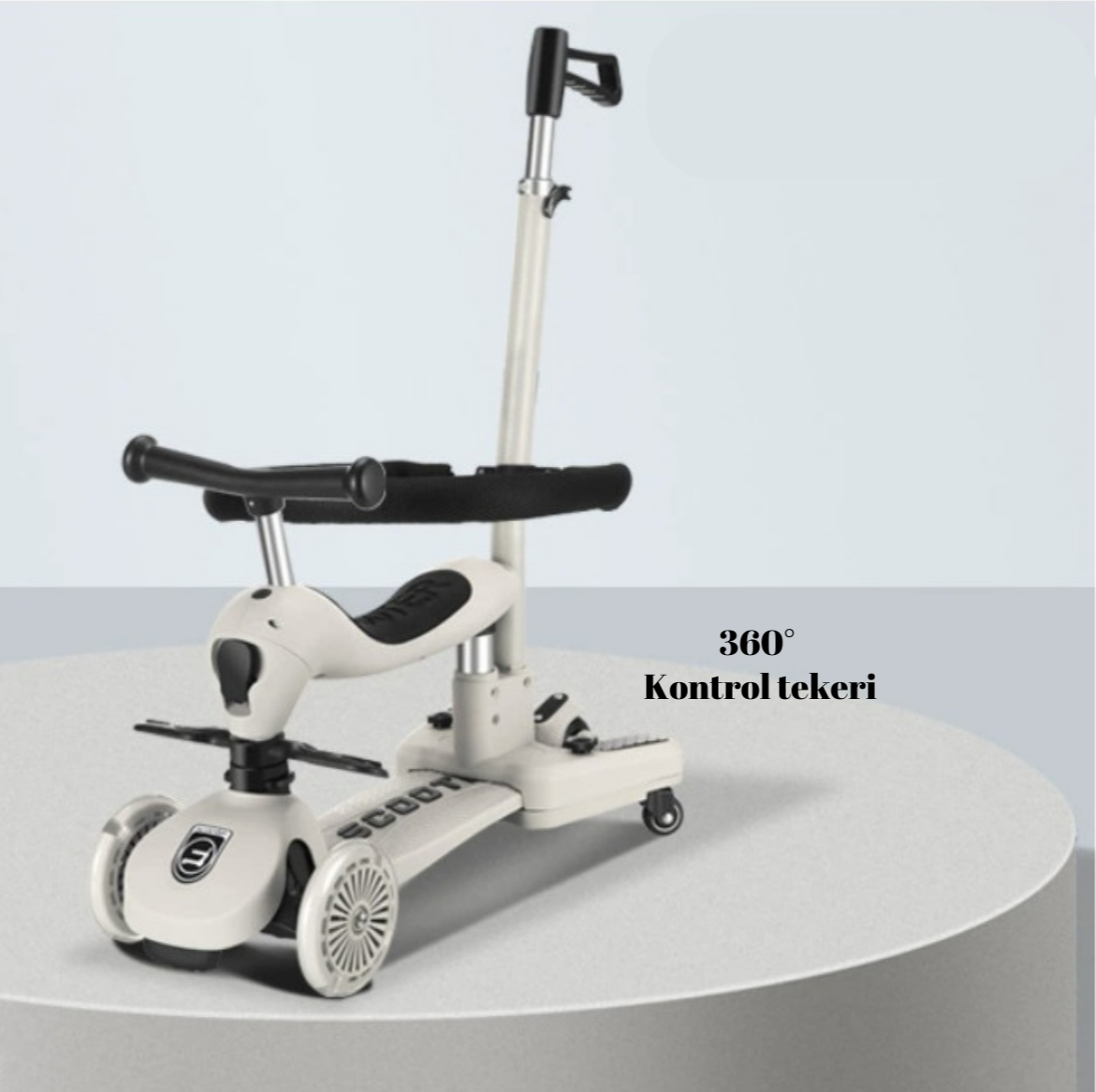 Highwaykick Ebeveyn Kontrollü Oturaklı Scooter Denge Bisikleti