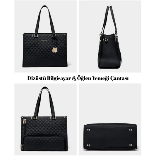 2in1 Laptop ve Öğlen Yemeği Çantası Termos Çanta